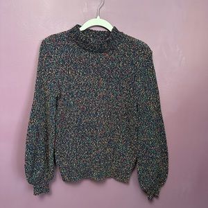 Seen Worn Kept Purple Confetti Sweater